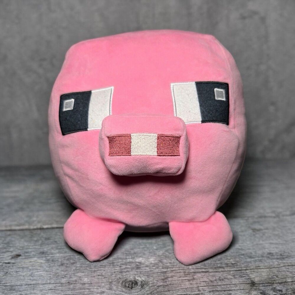 Mattel Minecraft Cuutopia Pig 10" Plush 2022